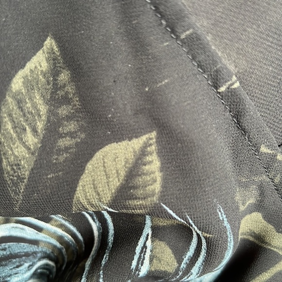 Dex Botanical Print Dress- Size M - Picture 10 of 11